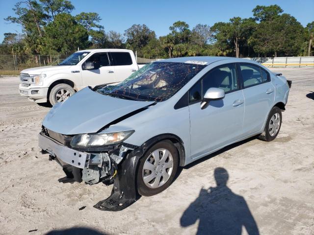 HONDA CIVIC LX 2012 with VIN JHMFB2F57CS001818 - Photo from auction