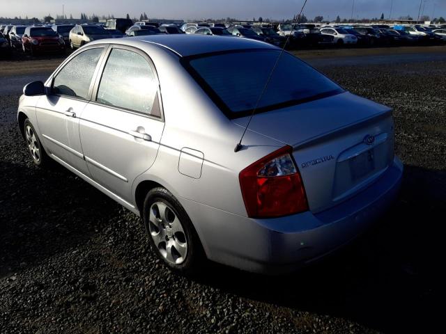 Photo 2 from auction – 2005 KIA SPECTRA LX with VIN KNAFE122555173777