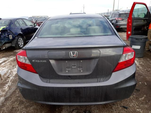 Photo 6 from auction – 2012 HONDA CIVIC LX with VIN 19XFB2F56CE045362