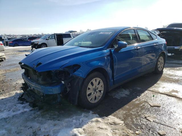 FORD FUSION S 2020 with VIN 3FA6P0G75LR236341 - Photo from auction