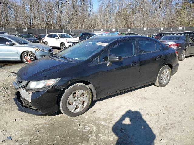 HONDA CIVIC LX 2015 with VIN 19XFB2F53FE705619 - Photo from auction