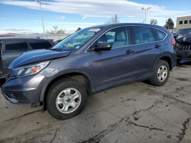 HONDA CR-V LX 2016 with VIN 5J6RM4H36GL115612 - Photo from auction