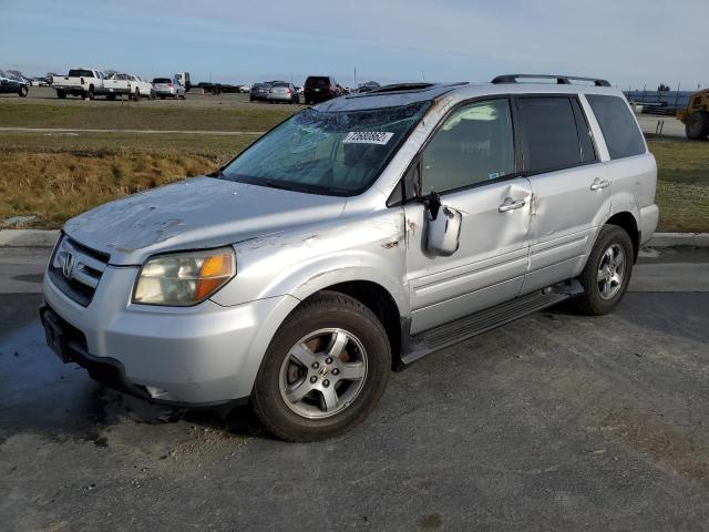 HONDA PILOT EX 2006 with VIN 5FNYF28516B009880 - Photo from auction
