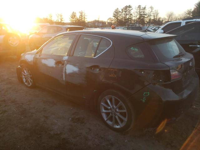 Photo 2 from auction – 2012 LEXUS CT 200 with VIN JTHKD5BH1C2096175