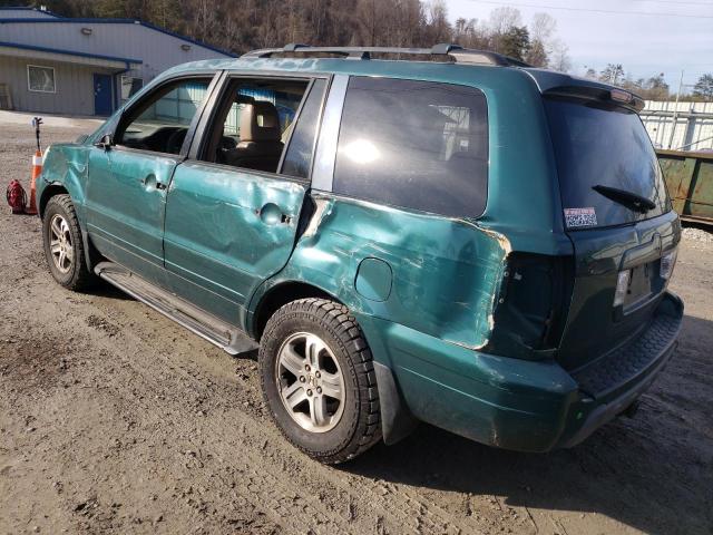 Photo 2 from auction – 2003 HONDA PILOT EXL with VIN 2HKYF18513H516415