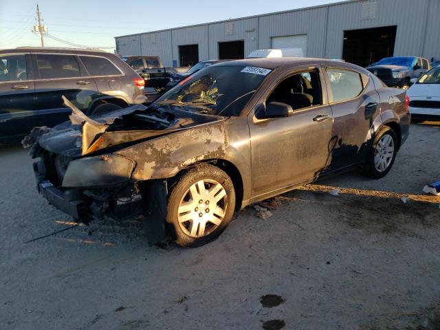 DODGE AVENGER SE 2012 with VIN 1C3CDZAB0CN238643 - Photo from auction