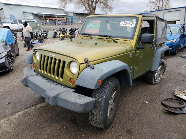 JEEP WRANGLER X 2008 with VIN 1J4FA24198L586630 - Photo from auction