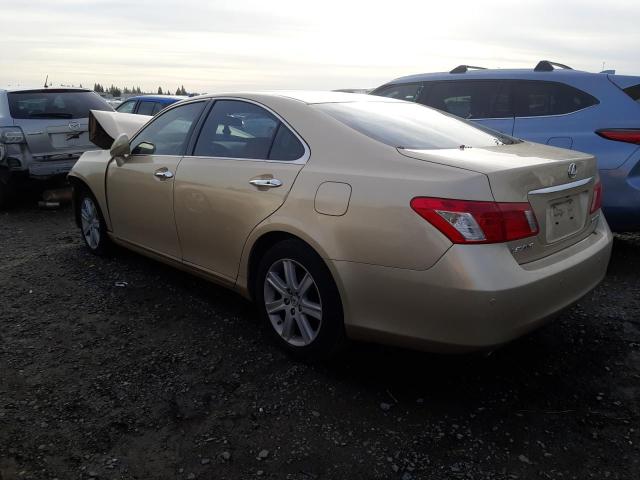 Photo 2 from auction – 2007 LEXUS ES 350 with VIN JTHBJ46G772033222