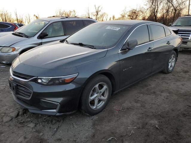 CHEVROLET MALIBU LS 2018 with VIN 1G1ZB5ST1JF176438 - Photo from auction