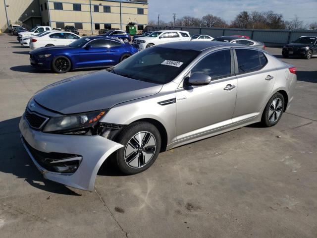 KIA OPTIMA HYB 2013 مع رقم تعريف المركبة KNAGM4AD7D5044689 - صورة من المزاد