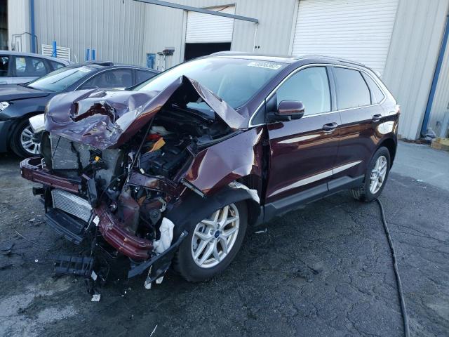 FORD EDGE SEL 2021 with VIN 2FMPK3J94MBA47037 - Photo from auction