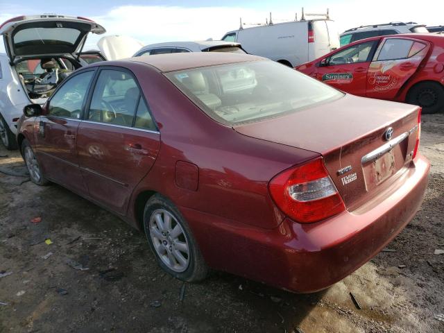 Photo 2 from auction – 2002 TOYOTA CAMRY LE with VIN JTDBF30K420002928