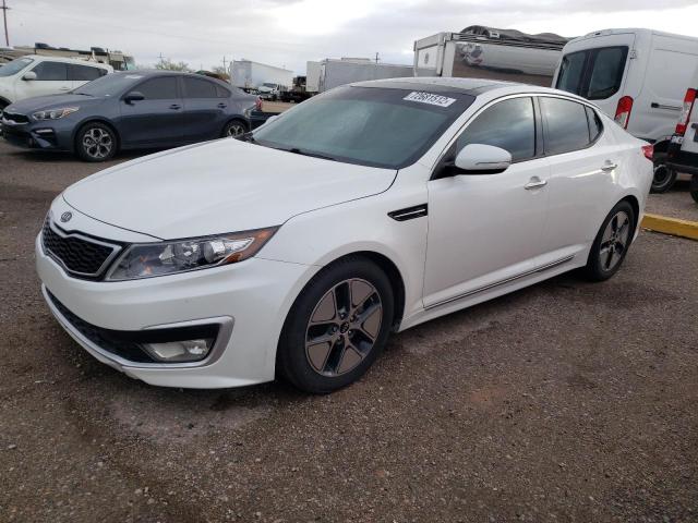KIA OPTIMA HYB 2011 with VIN KNAGM4AD3B5002260 - Photo from auction