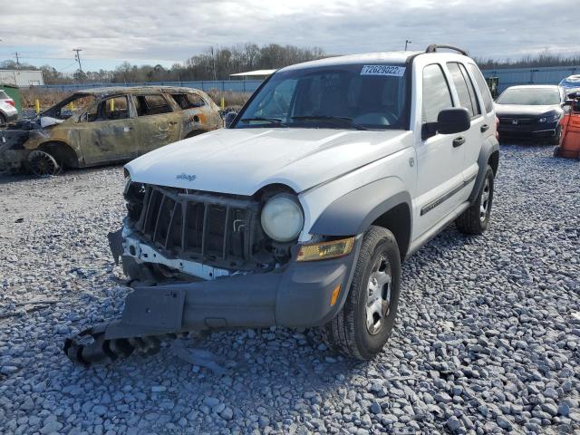 Photo 1 from auction – 2007 JEEP LIBERTY SP with VIN 1J4GL48K47W630740