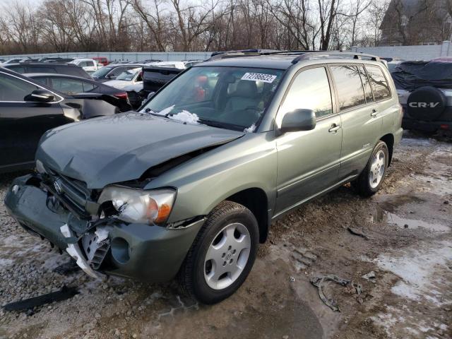 TOYOTA HIGHLANDER 2007 with VIN JTEEP21A870208475 - Photo from auction