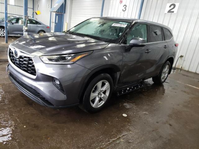 TOYOTA HIGHLANDER 2021 with VIN 5TDBZRBH8MS116703 - Photo from auction