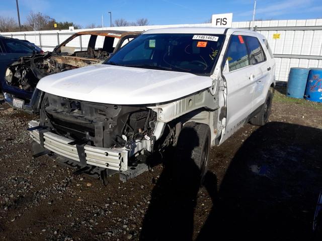 FORD EXPLORER P 2017 with VIN 1FM5K8AR8HGB93444 - Photo from auction
