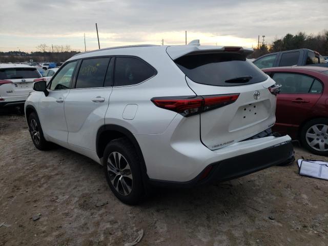 Photo 2 from auction – 2022 TOYOTA HIGHLANDER with VIN 5TDGZRBH6NS196896