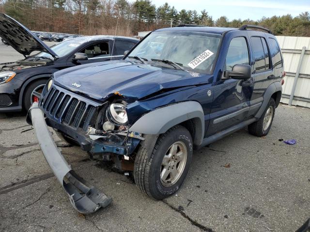 Photo 1 from auction – 2005 JEEP LIBERTY SP with VIN 1J4GL48K75W659176