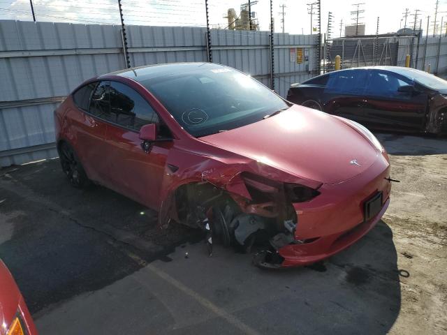 Photo 4 from auction – 2022 TESLA MODEL Y with VIN 7SAYGDEF6NF400336