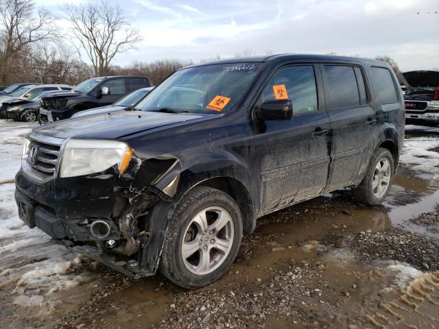 HONDA PILOT EX 2012 with VIN 5FNYF4H49CB082736 - Photo from auction