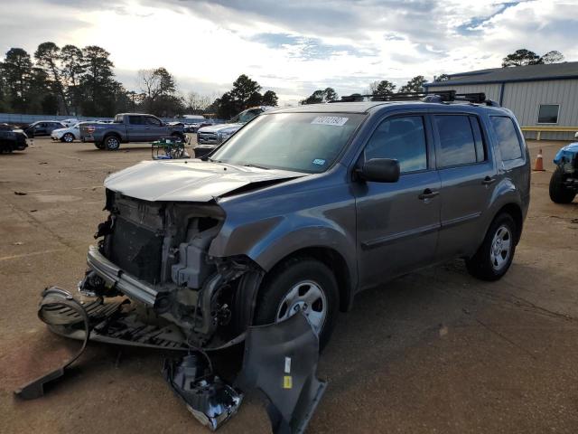 HONDA PILOT LX 2012 with VIN 5FNYF3H2XCB043856 - Photo from auction