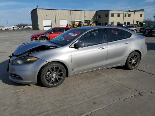 DODGE DART SE 2015 with VIN 1C3CDFAA2FD433885 - Photo from auction