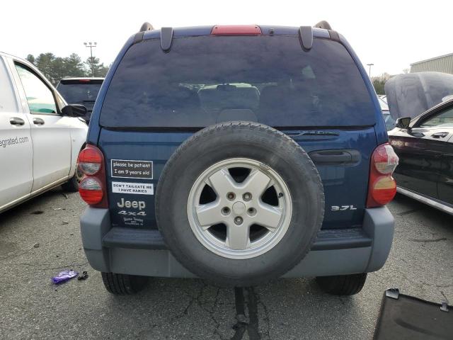 Photo 6 from auction – 2005 JEEP LIBERTY SP with VIN 1J4GL48K75W659176