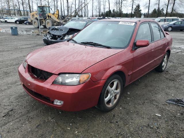 MAZDA PROTEGE DX 2002 with VIN JM1BJ225220550698 - Photo from auction
