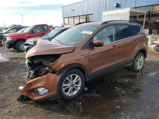 FORD ESCAPE SE 2017 with VIN 1FMCU0GD0HUA65974 - Photo from auction