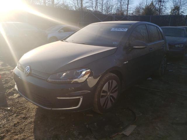 VOLKSWAGEN E-GOLF SEL 2015 with VIN WVWPP7AUXFW908191 - Photo from auction
