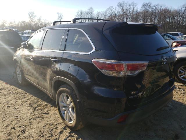 Photo 2 from auction – 2016 TOYOTA HIGHLANDER with VIN 5TDBKRFH9GS275619