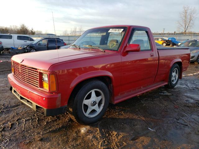 DODGE DAKOTA SPO 1990 with VIN 1B7FL66X7LS643348 - Photo from auction