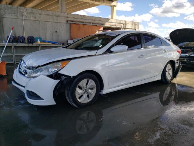 HYUNDAI SONATA GLS 2014 with VIN 5NPEB4AC6EH817628 - Photo from auction
