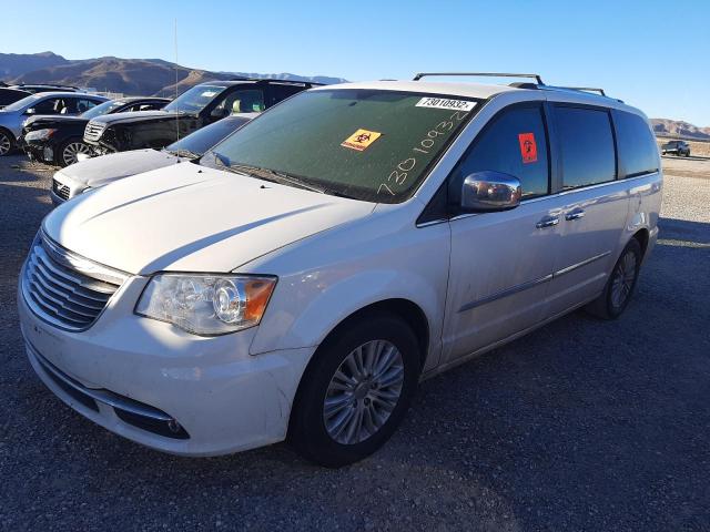 CHRYSLER TOWN & COU 2012 with VIN 2C4RC1GG5CR416210 - Photo from auction