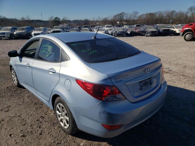 Photo 2 from auction – 2012 HYUNDAI ACCENT GLS with VIN KMHCT4AE6CU221634