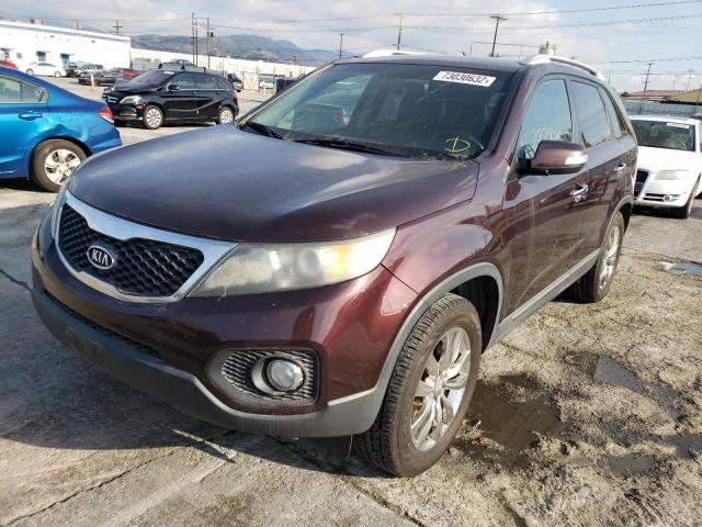 KIA SORENTO 2011 with VIN 5XYKU4A25BG031729 - Photo from auction