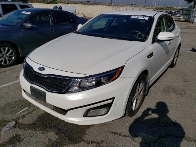 KIA OPTIMA LX 2015 with VIN KNAGM4A73F5650732 - Photo from auction