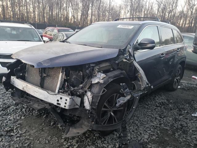 TOYOTA HIGHLANDER 2016 with VIN 5TDJKRFH3GS248704 - Photo from auction
