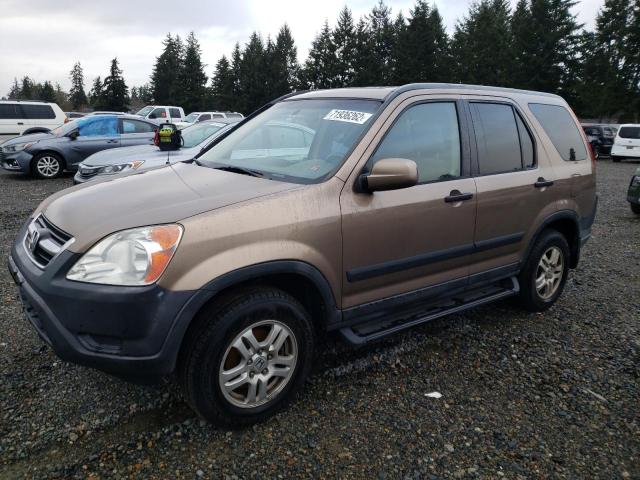 Photo 1 from auction – 2002 HONDA CR-V EX with VIN SHSRD78872U001769