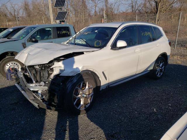 BMW X3 SDRIVE3 2022 with VIN 5UX43DP04N9K87592 - Photo from auction