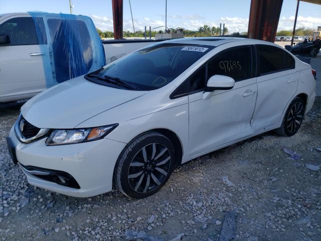 HONDA CIVIC EXL 2014 with VIN 19XFB2F90EE050059 - Photo from auction