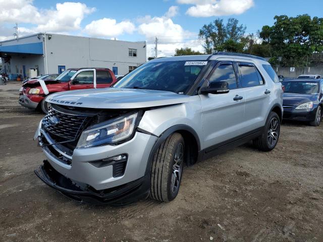 FORD EXPLORER S 2019 with VIN 1FM5K8GT0KGA84275 - Photo from auction