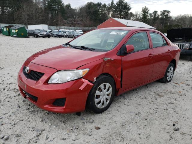 TOYOTA COROLLA BA 2009 with VIN 2T1BU40E59C079913 - Photo from auction