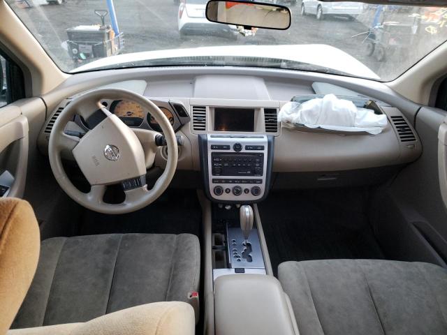 Photo 8 from auction – 2005 NISSAN MURANO SL with VIN JN8AZ08TX5W307550