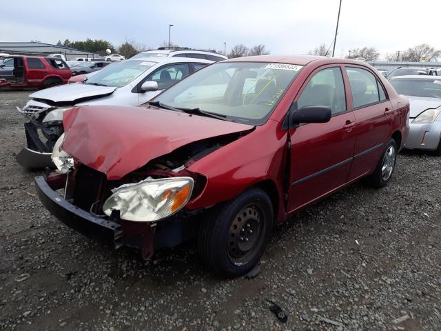 TOYOTA COROLLA CE 2008 with VIN 1NXBR32E88Z967335 - Photo from auction