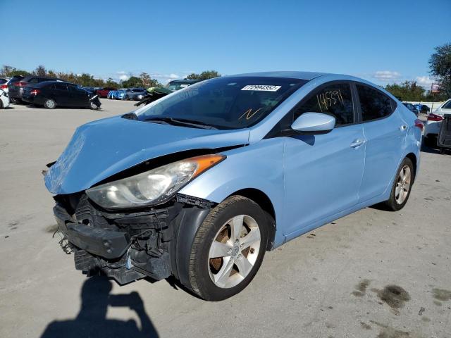 HYUNDAI ELANTRA 2012 with VIN KMHDH4AE2CU264745 - Photo from auction