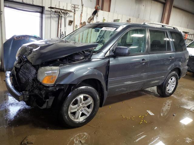 HONDA PILOT EX 2005 with VIN 5FNYF18415B021768 - Photo from auction