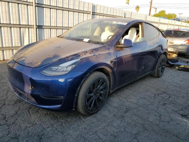 TESLA MODEL Y 2021 with VIN 5YJYGAEE5MF158026 - Photo from auction