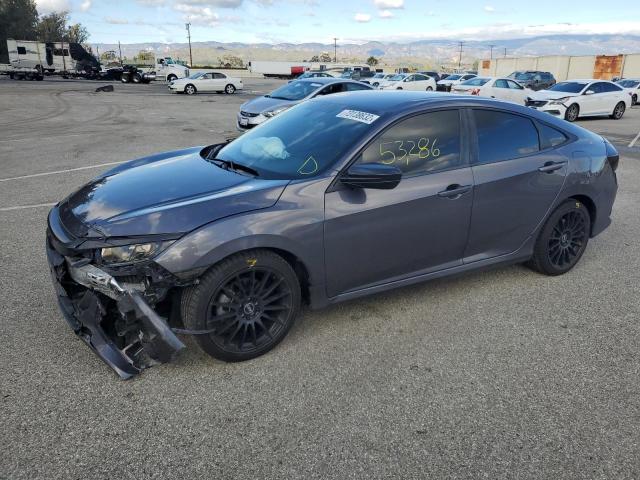 HONDA CIVIC LX 2017 with VIN 2HGFC2F58HH524604 - Photo from auction